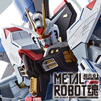 Special site Finally the whole picture is revealed. METAL ROBOT SPIRITS latest work "Strike FREEDOM GUNDAM" started. Special page update !!