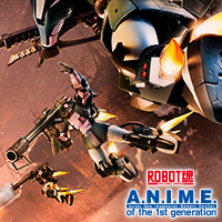 Special site [ROBOT SPIRITS ver. A.N.I.M.E.] High Mobility Type Zaku II is now available in Black Tri-Stars !! Detailed commentary article released!