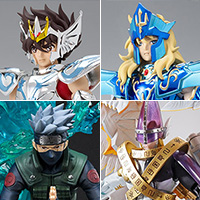 TOPICS [Released on December 22nd at general stores] 4 new item are on sale: Pegasus Seiya, Poseidon the Sea Emperor, Holy Angemon, and KAKASHI HATAKE!