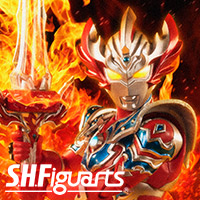 Special Site [Ultraman] Burn up! With our friends! ULTRAMAN TAIGA TRI-STRIUM" is now available at S.H.Figuarts!