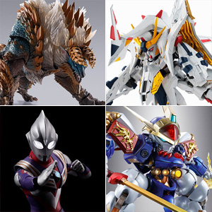 TOPICS [Released at general stores on July 31] Ultraman Tiga, Zinogre, 2 Senko no Hathaway products, and a total of 5 new products RYUJINMARU!