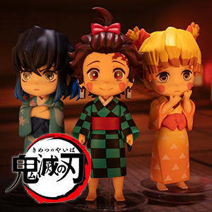 Special site [Demon Slayer: Kimetsu no Yaiba] Charcoal Jiro, Zenitsu, and Inosuke wearing costumes for infiltrating the entertainment are now available on Figuarts mini!