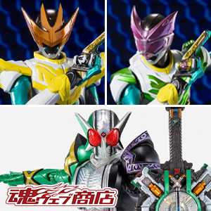 [Tamashii Web Shop] Orders for KAMEN RIDER LIVE and CYCLONJOKERXTREME begin August 19 at 4 PM (JST)!