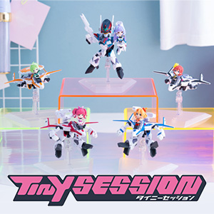 Special site [MACROSS] Valkyrie x TINY SESSION collaboration at TAMASHII NATION 2022!