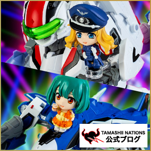 Tamashii Blog 11/18 (Friday) Take off at the store! TINY SESSION "VF-25F MESSIAH VALKYRIE (ALTO USE) with SHERYL" "VF-25G MESSIAH VALKYRIE (MICHAEL USE) with RANKA" Product Sample Introduction