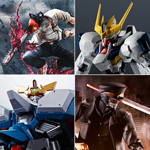 [TOPICS][Released at general stores on July 29th] A total of 9 products, 4 from GAOFIGHGAR and CHAINSAW MAN series, and 4 from Gundam Series are now on sale!