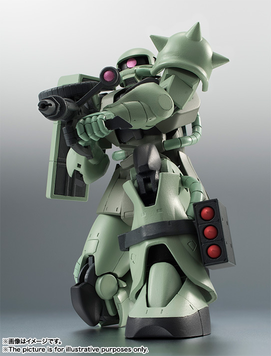 ROBOT魂 <SIDE MS> MS-06 量産型ザク ver. A.N.I.M.E. | 魂ウェブ