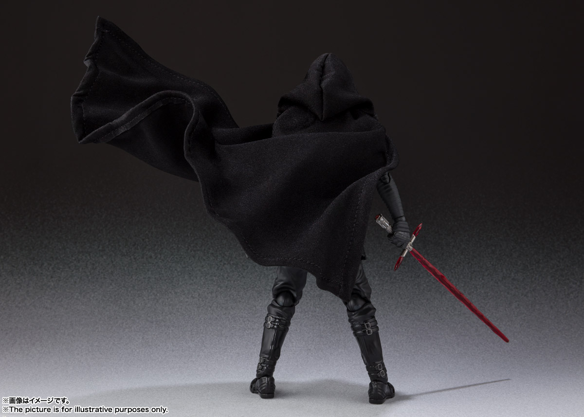 Bandai S.h.figuarts Kylo Ren The Rise of Skywalker Star Wars Figure 155mm for sale online 