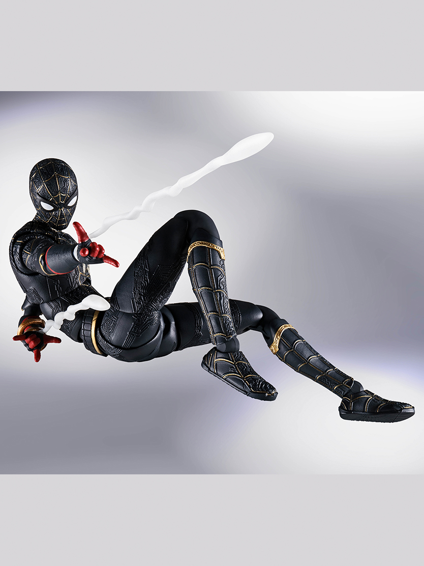 S.H.Figuarts Figure Spider-Man [Black and gold suit] (SPIDER-MAN: No Way Home)