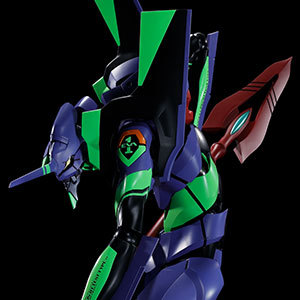 DYNACTION General-purpose humanoid decisive weapon Android EVANGELION 01 TEST TYPE 1 + Cassius Spear (Renewal Color Edition)