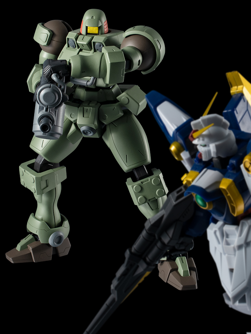 New Mobile Report Gundam W Figure GUNDAM GUNDAM UNIVERSE OZ-06MS LEO