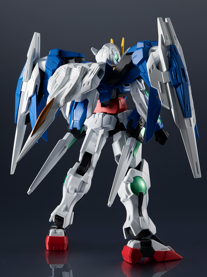 Mobile Suit Gundam 00 Figure GUNDAM GUNDAM UNIVERSE GN-0000＋GNR-010 00 RAISER