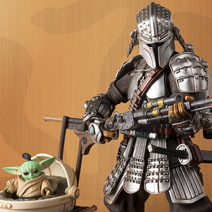 MEISHO MOVIE REALIZATION Ronin STAR WARS: The Mandalorian (Besker Armor) & Grogu