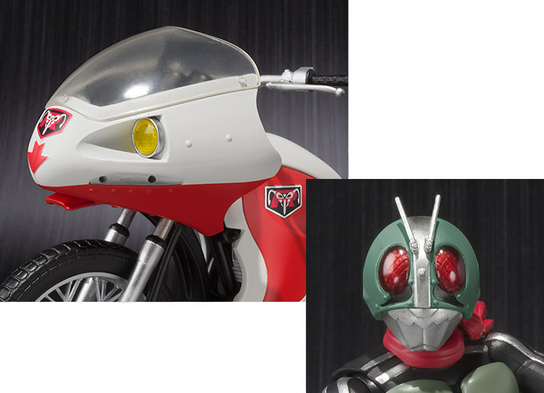 S.H.Figuarts Kamen Rider New No.1 & New Cyclone Set