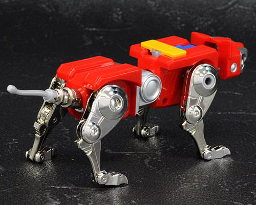 Red Lion type robot to board the "black steel Isamu".