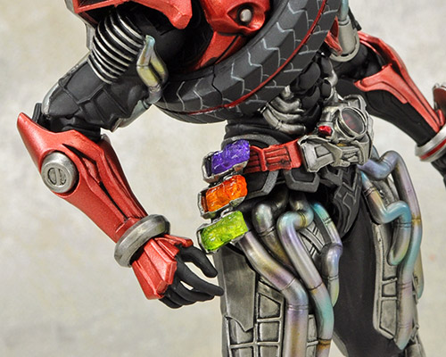 Abundant variety of parts that reproduce the world view of "KAMEN RIDER DRIVE"