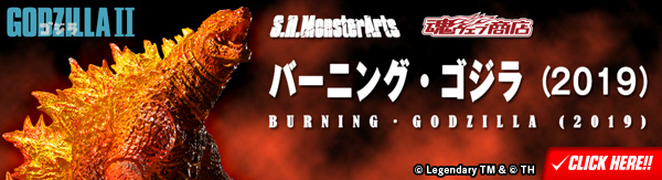 Burning Godzilla Banner