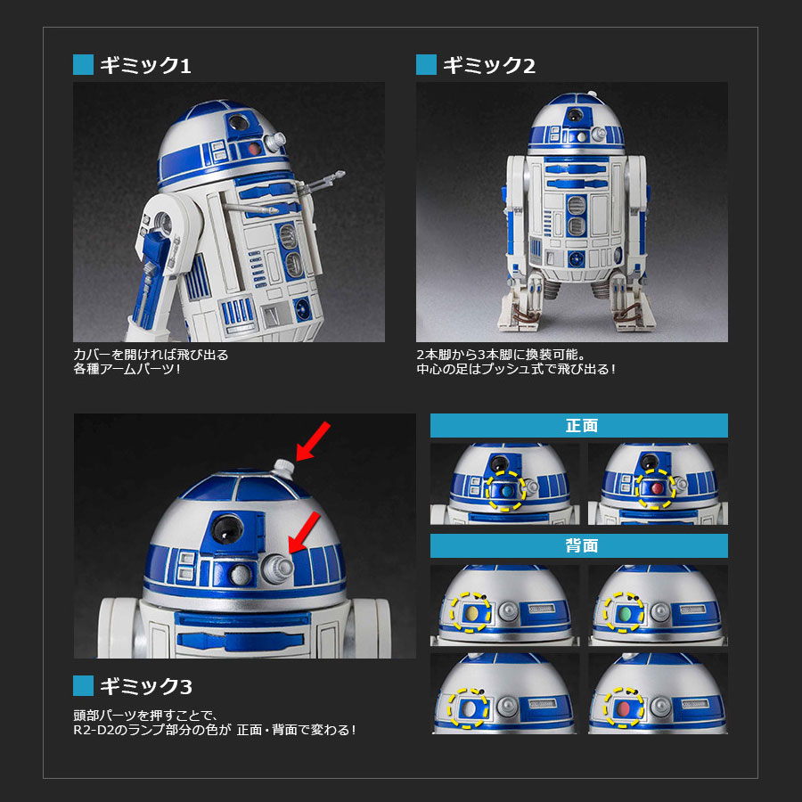 S.H.Figuarts R2-D2（A NEW HOPE） | 魂ウェブ
